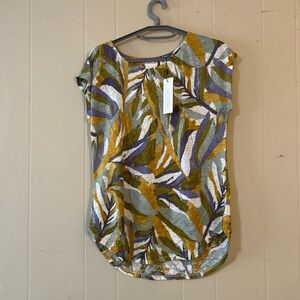 Rachel Zoe size medium 100% Linen top